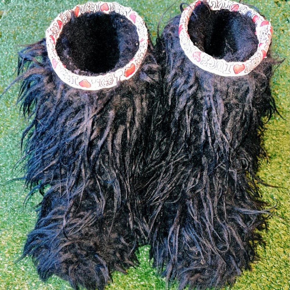 Little Girl Fuzzy Ugg Boots